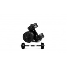 Dumbbell with Connector - Rubber - 15kg